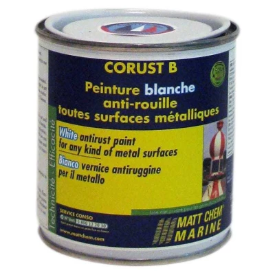 Corust, peinture antirouille brillante sans primaire pour bateau - Matt Chem