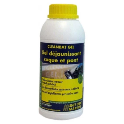 Cleanbat Gel, gel d�jaunissant coque gelcoat et peinture de bateau - Matt Chem