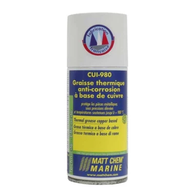 CUI 980, graisse thermique cuivre r�sistante jusqu�� +980�C - Matt Chem