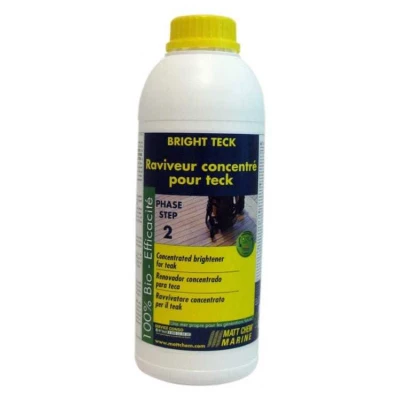 Bright Teck, raviveur teck �limine le grisaillement du bois - Matt Chem