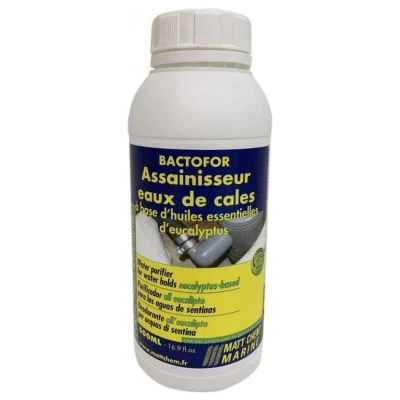 Bactofor, traitement des odeurs � l'eucalyptus pour eaux de cale - Matt Chem