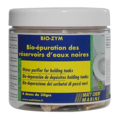 Bio-Zym, traitement bact�rio enzymatique pour �puration des cuves d�eaux noires de bateau - Matt Chem
