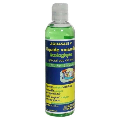 Aquasal� V, liquide vaisselle sp�cial eau de mer - Matt Chem