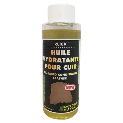Cuir 9, huile hydratante pour l'entretien des cuirs � bord - Matt Chem