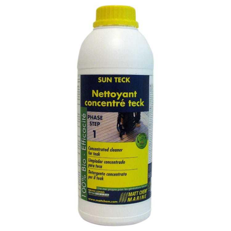 Sun Teck, nettoyant concentr� teck pour pont de bateau - Matt Chem