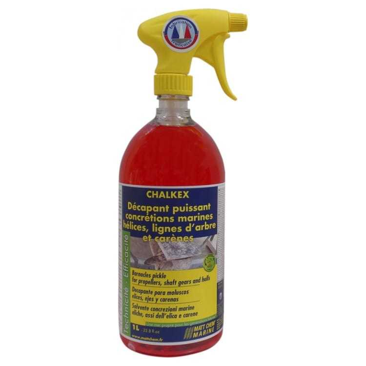Chalkex, d�capant pour �liminer coquillages et algues - Matt Chem